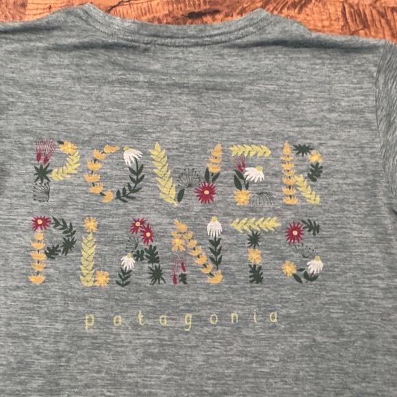 Patagonia Capilene Cool Daily 2 Tees Graphic Power Plants Women's Size XS S - Picture 5 of 10